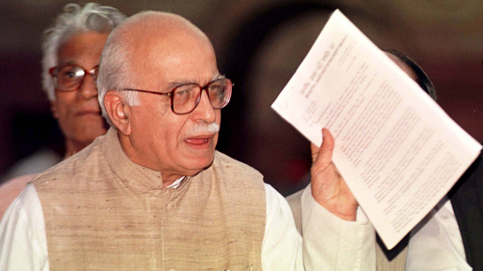 Senior BJP leader LK Advani has claimed that he doesn’t believe the Emergency couldn’t happen again. (Photo: Reuters)
