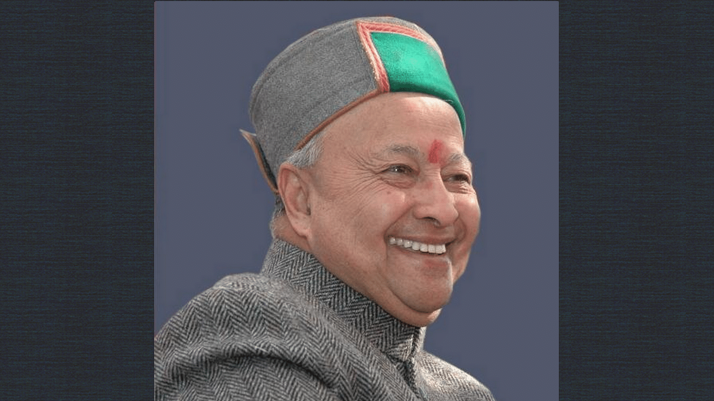 Chief Minister Virbhadra Singh (Photo: Twitter/<a href="https://twitter.com/virbhadrasingh">@virbhadrasingh</a>)
