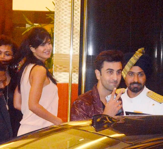 Katrina and Ranbir spotted at Arjun Kapoor’s birthday bash (Photo: Yogen Shah)