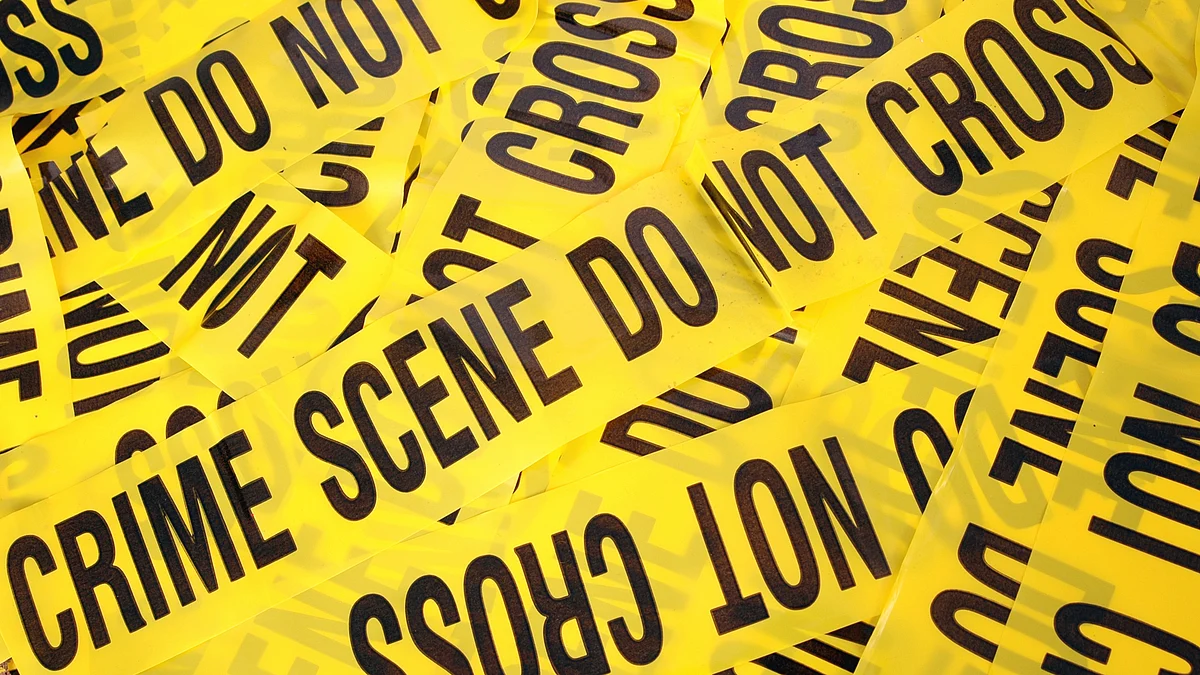Representational image of a crime scene.