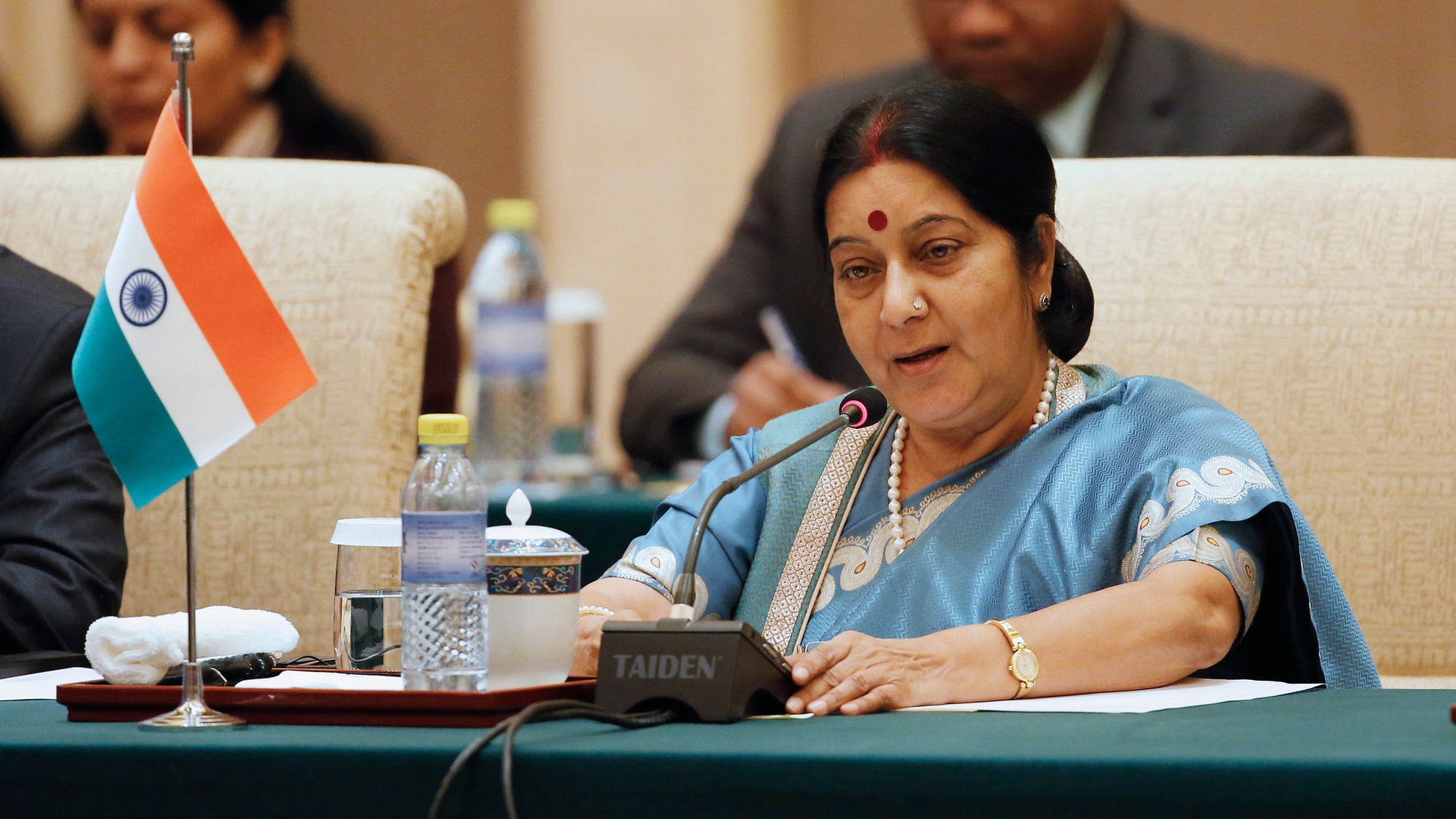 Indian Foreign Minister Sushma Swaraj. (Photo: Reuters)