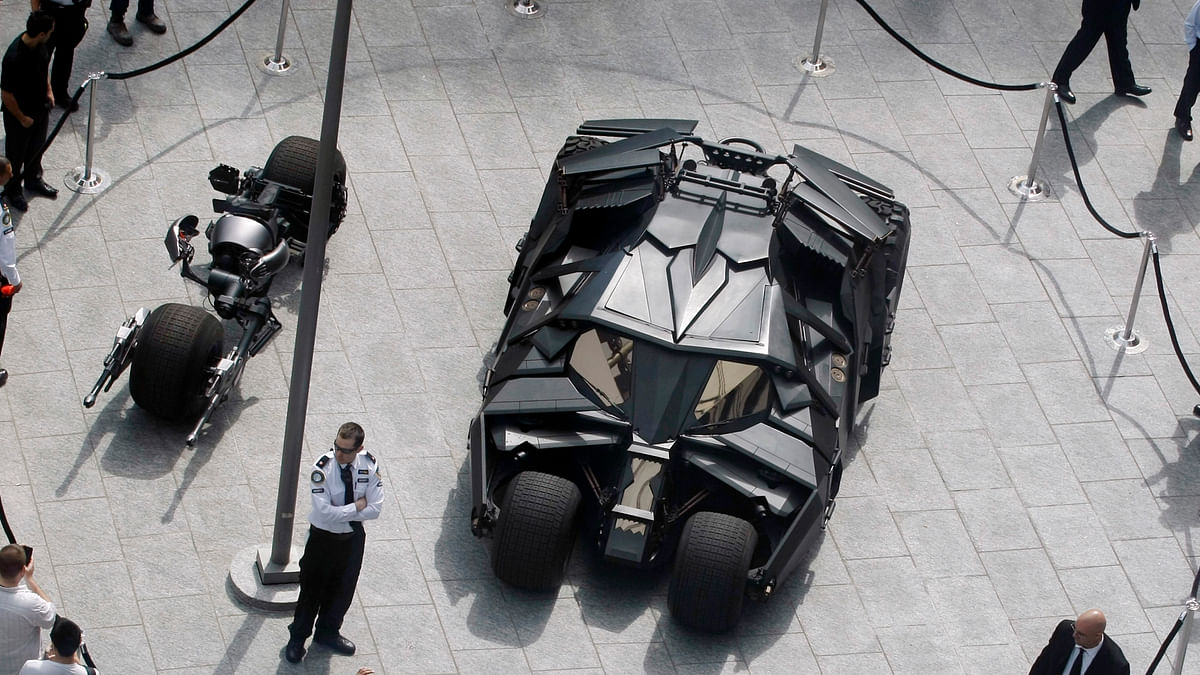 The New Batmobile Unveiled at Las Vegas for Batman Vs Superman