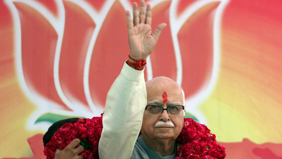 File photo of veteran BJP leader LK Advani. (Photo: Reuters)