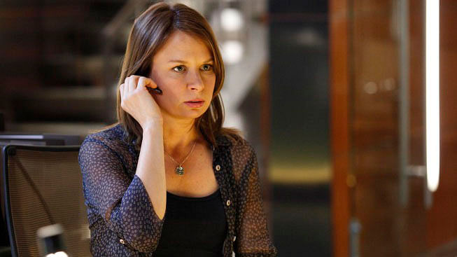 Mary Lynn Rajskub in a scene from the American TV series <i>24</i>