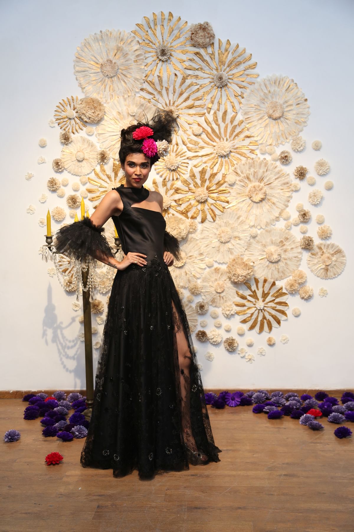 Fashion Designer Neeva Debnath is back to her roots with designs that bring the Orient and Occident together.