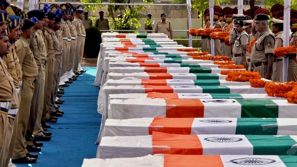 Chhattisgarh CM Baghel Honours 29 Policemen Martyred In Madanwada Naxal Violence
