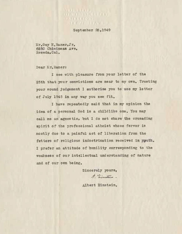 The letters provide an insight into the man that Einstein was apart from the physicist as we know him.