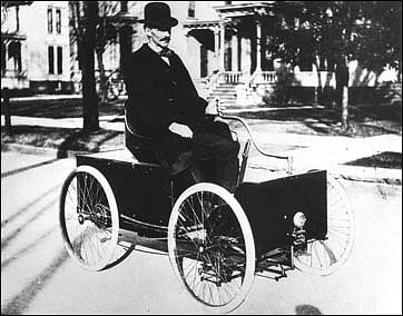 

On June 4, 1896, Henry Ford completed his first gasoline powered ‘Quadricycle’. 