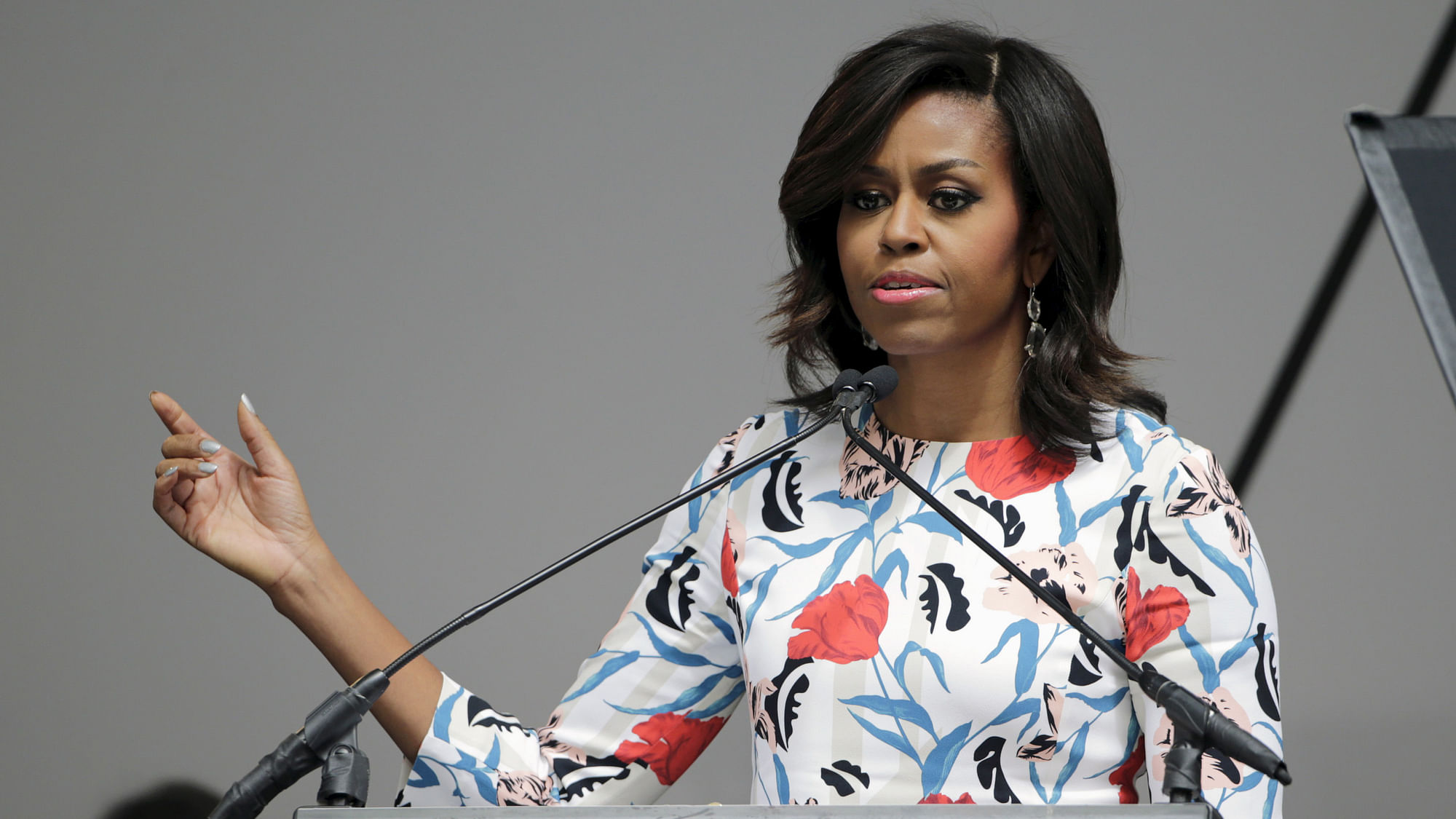 The outgoing US First Lady Michelle Obama. (Photo: Reuters)