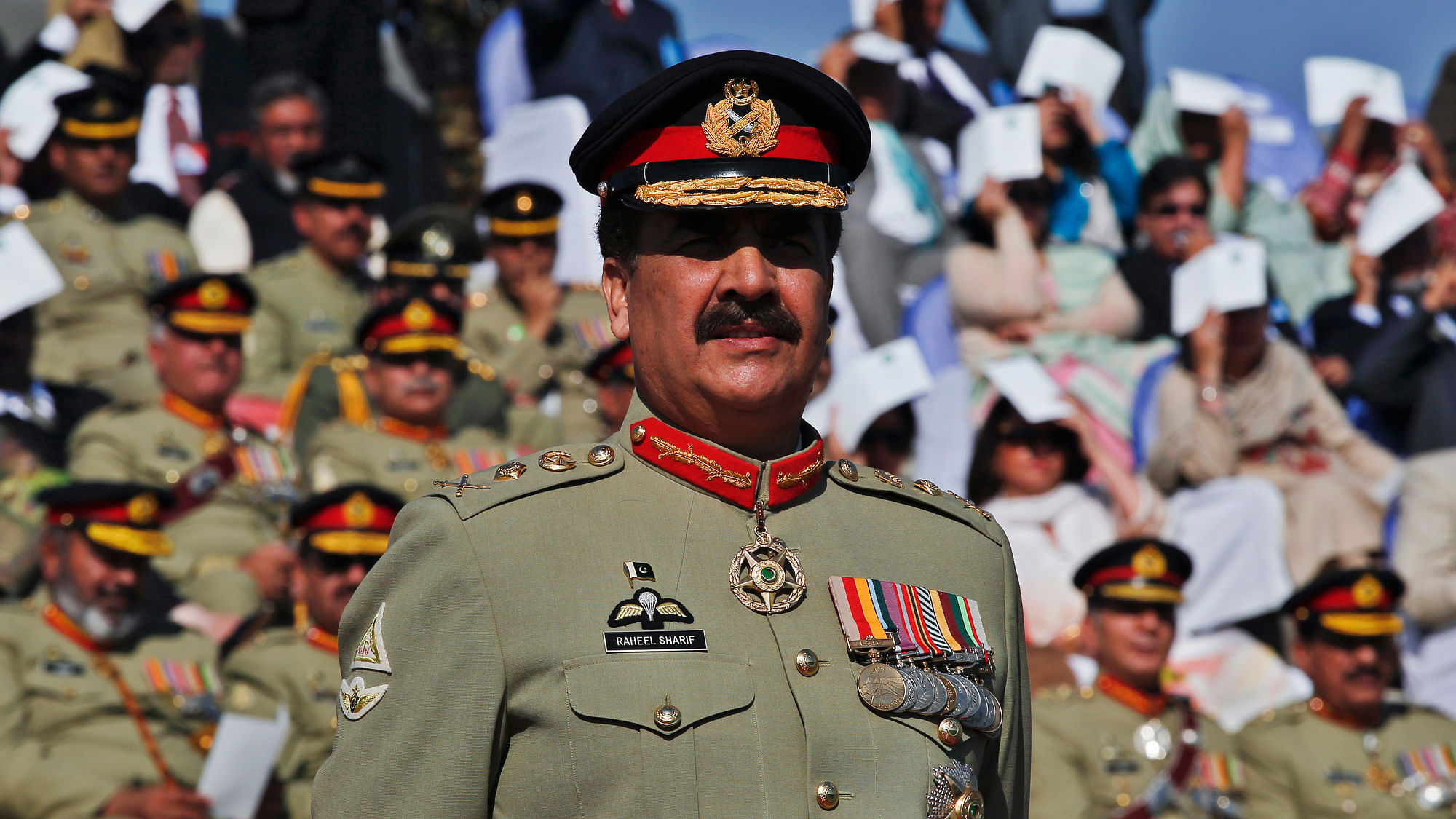 File photo of&nbsp;Pakistan Army Chief Raheel Sharif. (Photo: Reuters)