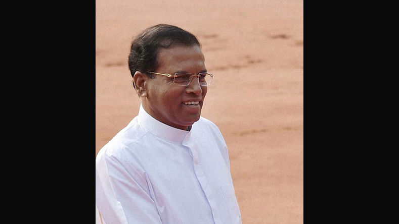 Sri Lankan President Maithripala Sirisena.&nbsp;
