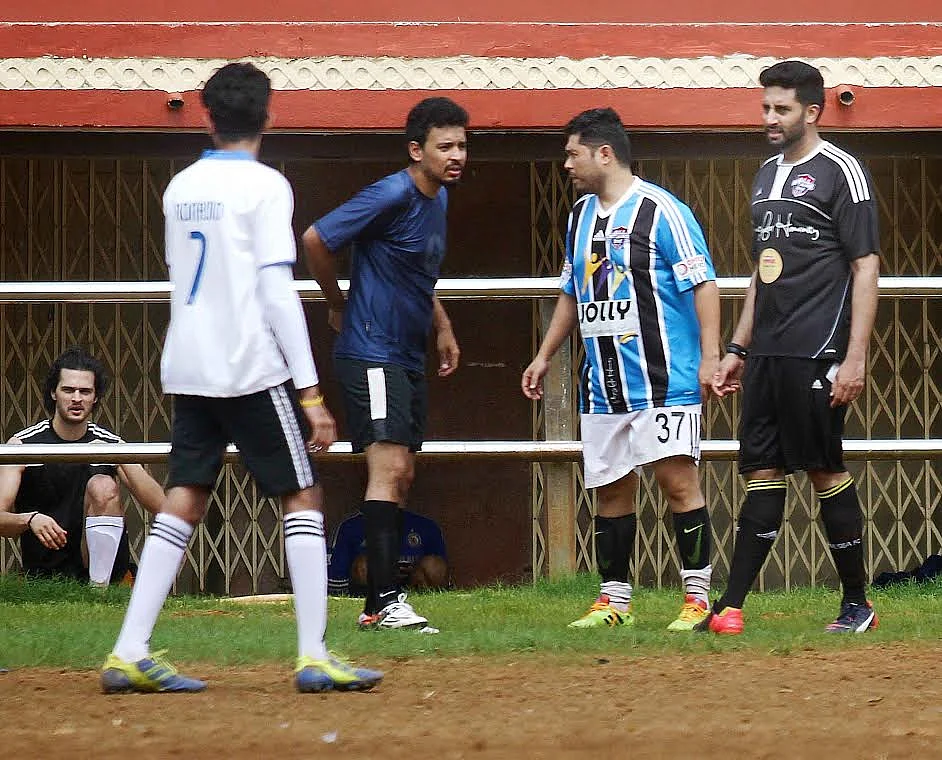 Abhishek Bachchan and photographer Rohan Shrestha (Photo: Yogen Shah)