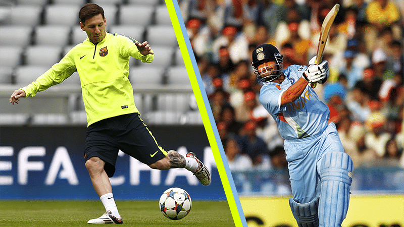 Ahead of Messi’s 3rd Champions League final, a comparison between the Barca star and cricket legend Tendulkar. 
