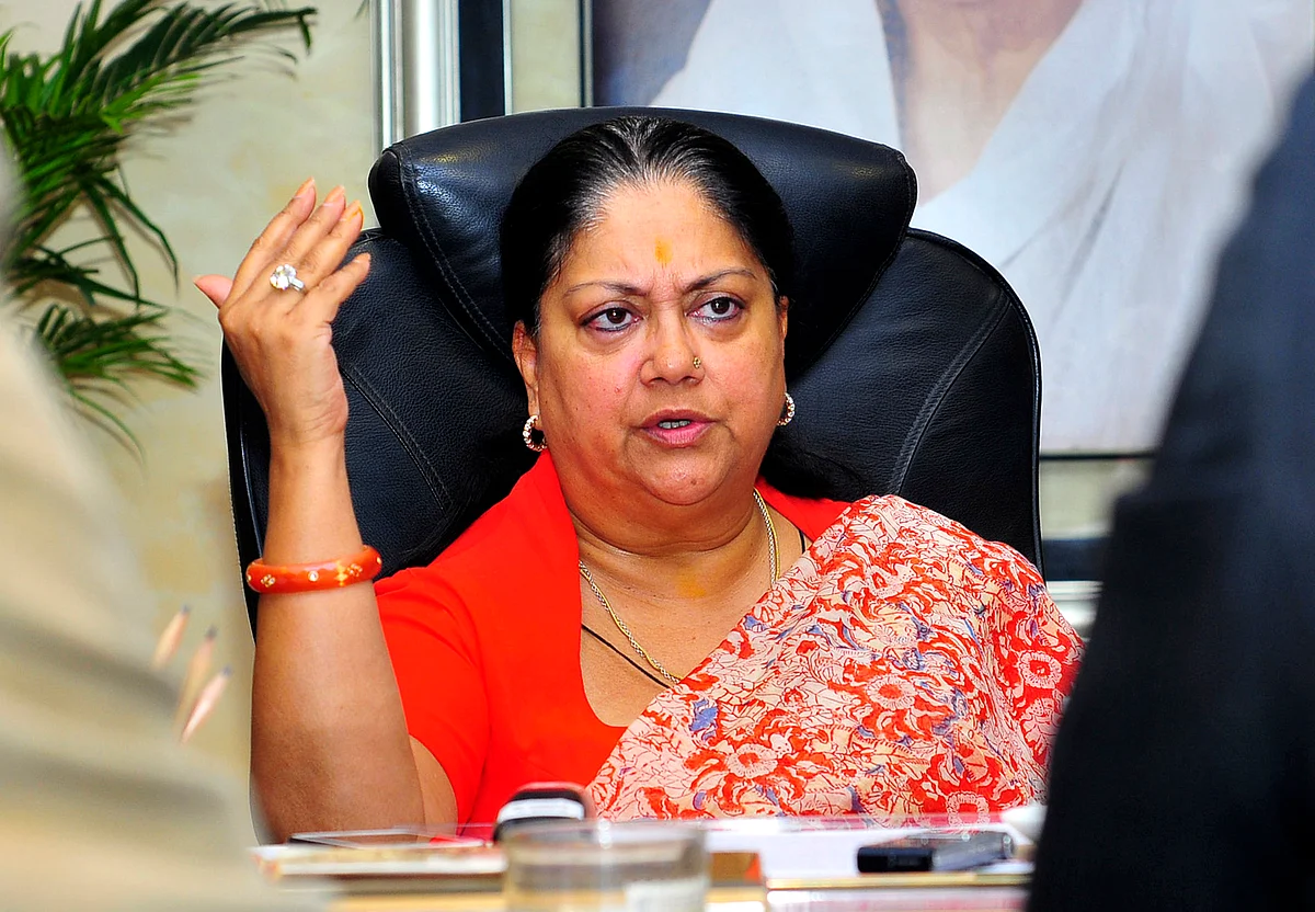 Vasundhara Raje. (Photo: Reuters)