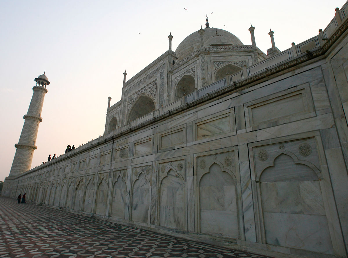 Beginning today tourists will be able to access free WiFi at the Taj Mahal. But do so with a pinch of history. 