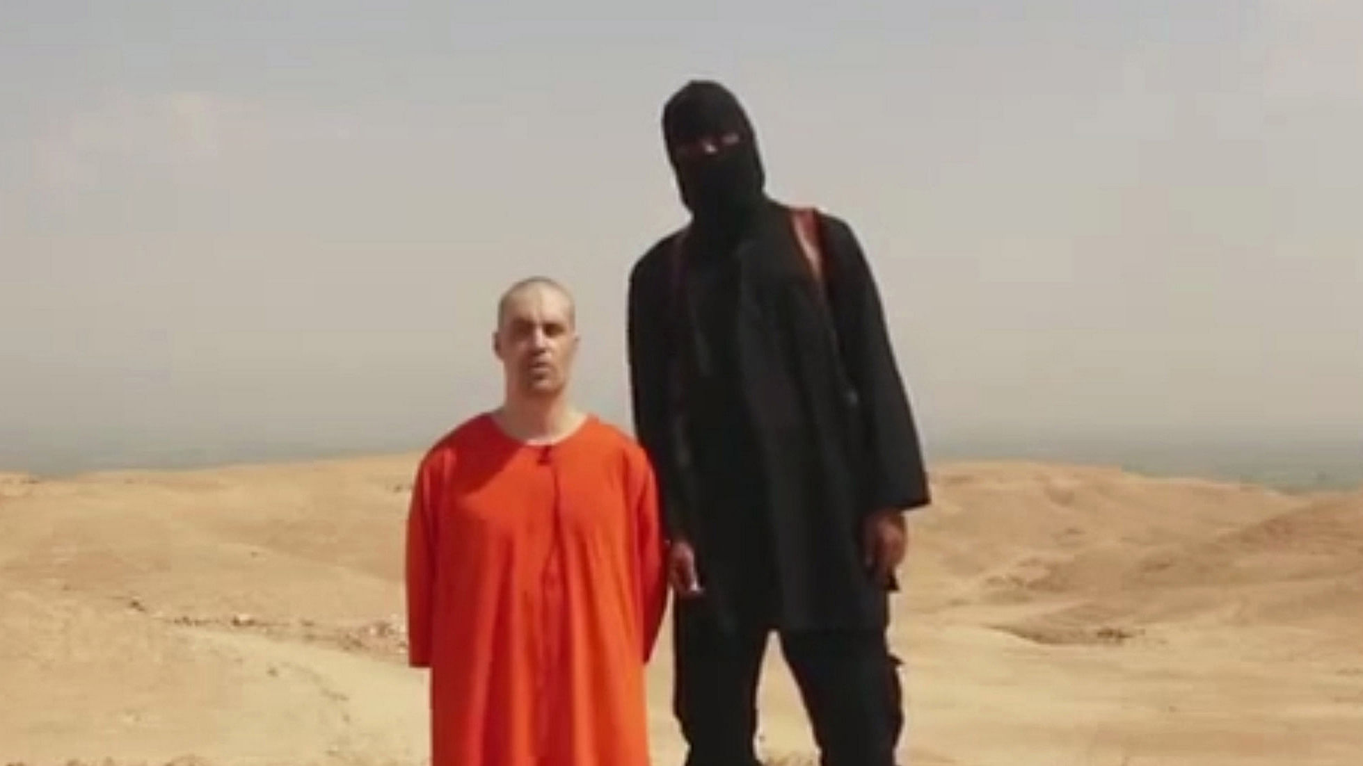 This image is from a video released by Islamic State militants on August 19, 2014 to show the killing of journalist James Foley. (Photo: AP)