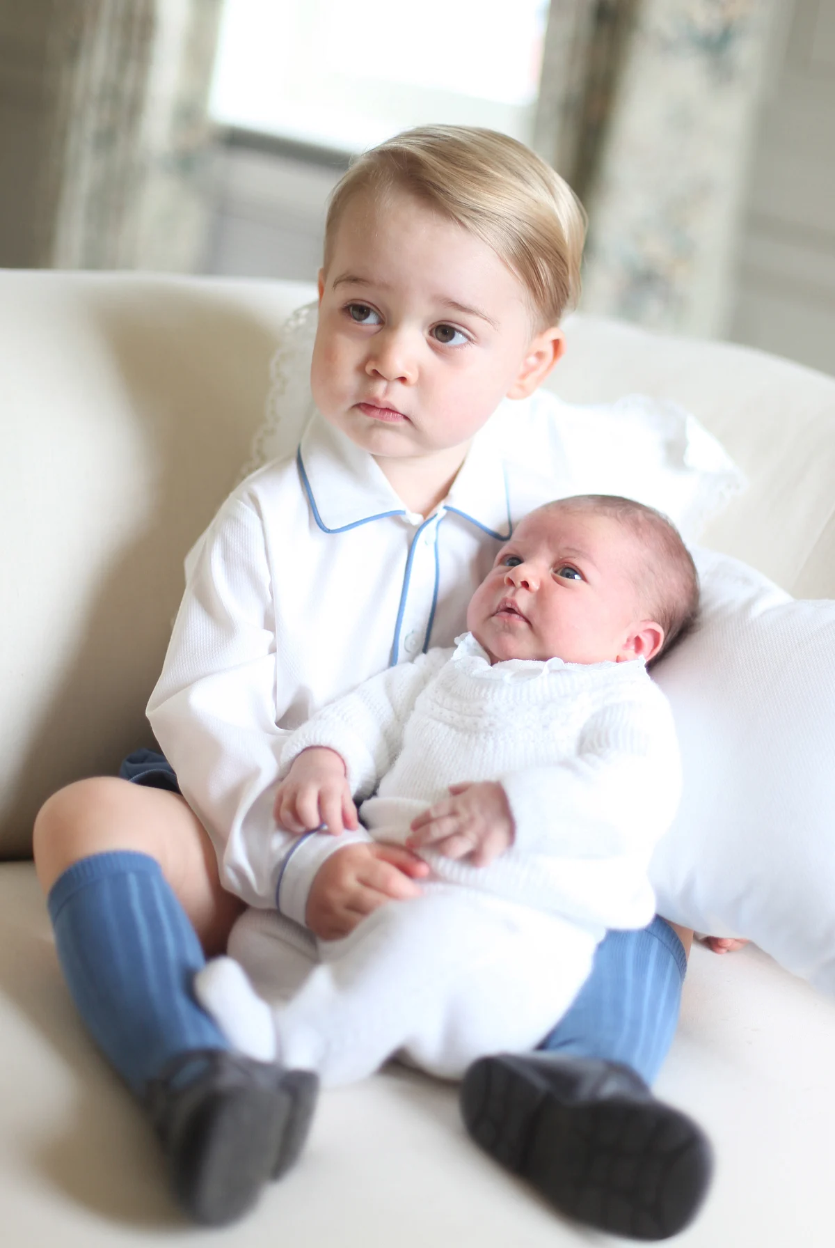 These pictures were taken by Catherine in mid-May at Anmer Hall in Norfolk, the country home where the royal couple stay with their children. (Photo: Reuters)