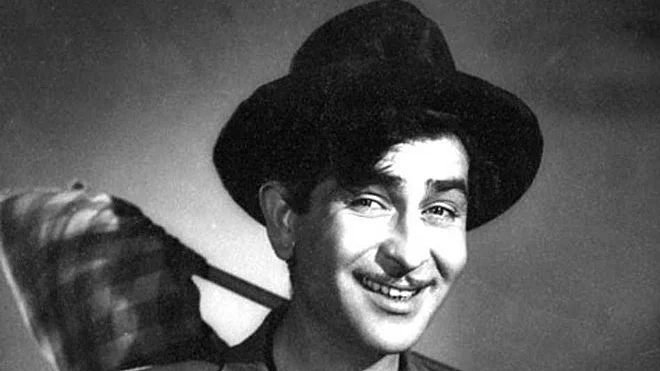 Raj Kapoor in <i>Shree 420. </i>