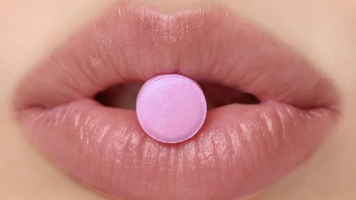 Taking a pill to delay your period temporarily is different from the point we are trying to make here