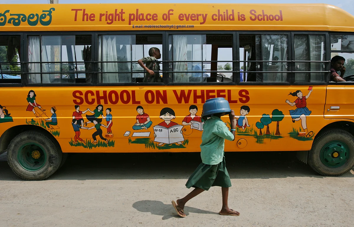 Several NGOs like Indus Action and Central Square Foundation are working towards providing education to children belonging to Economically Weaker Section (EWS) of society. (photo: Reuters)