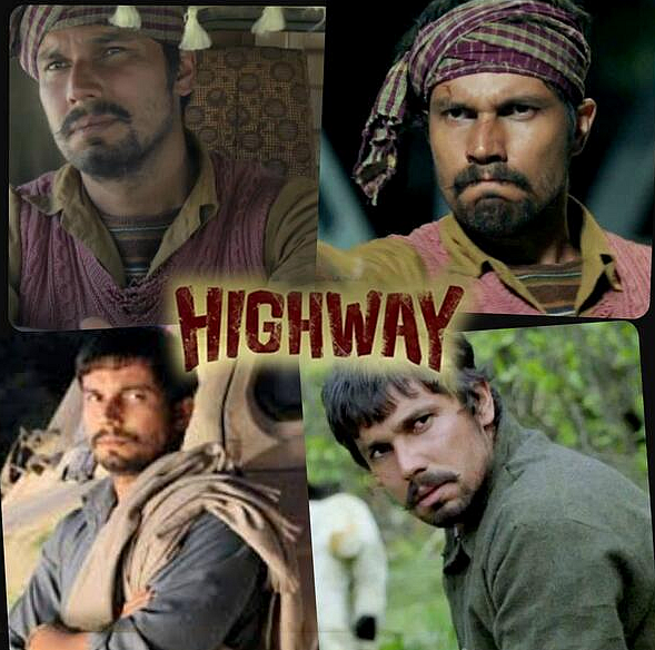 Randeep Hooda portrayed a Gujjar rogue in <i>Highway</i>. (Photo: <a href="https://twitter.com/HighwayTheFilm/media">twitter.com</a>/<a href="https://twitter.com/HighwayTheFilm">@<b>HighwayTheFilm</b></a>)