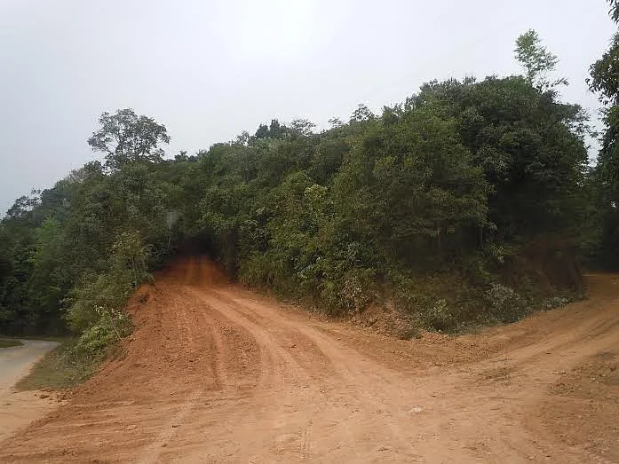 The Chandel-Vomku Road. (Photo: Maitreyee Handique)