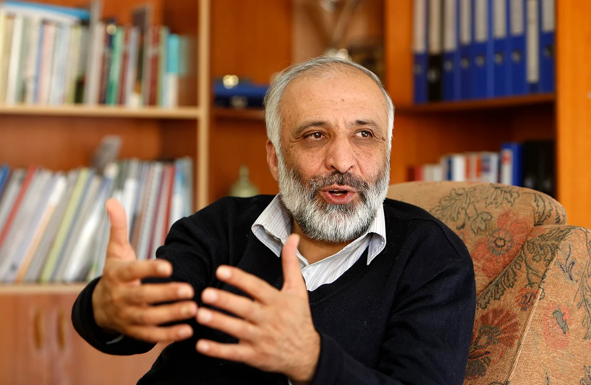 Mohammad Masoom Stanekzai speaks during an interview in Kabul December 31, 2012. (Photo: Reuters)