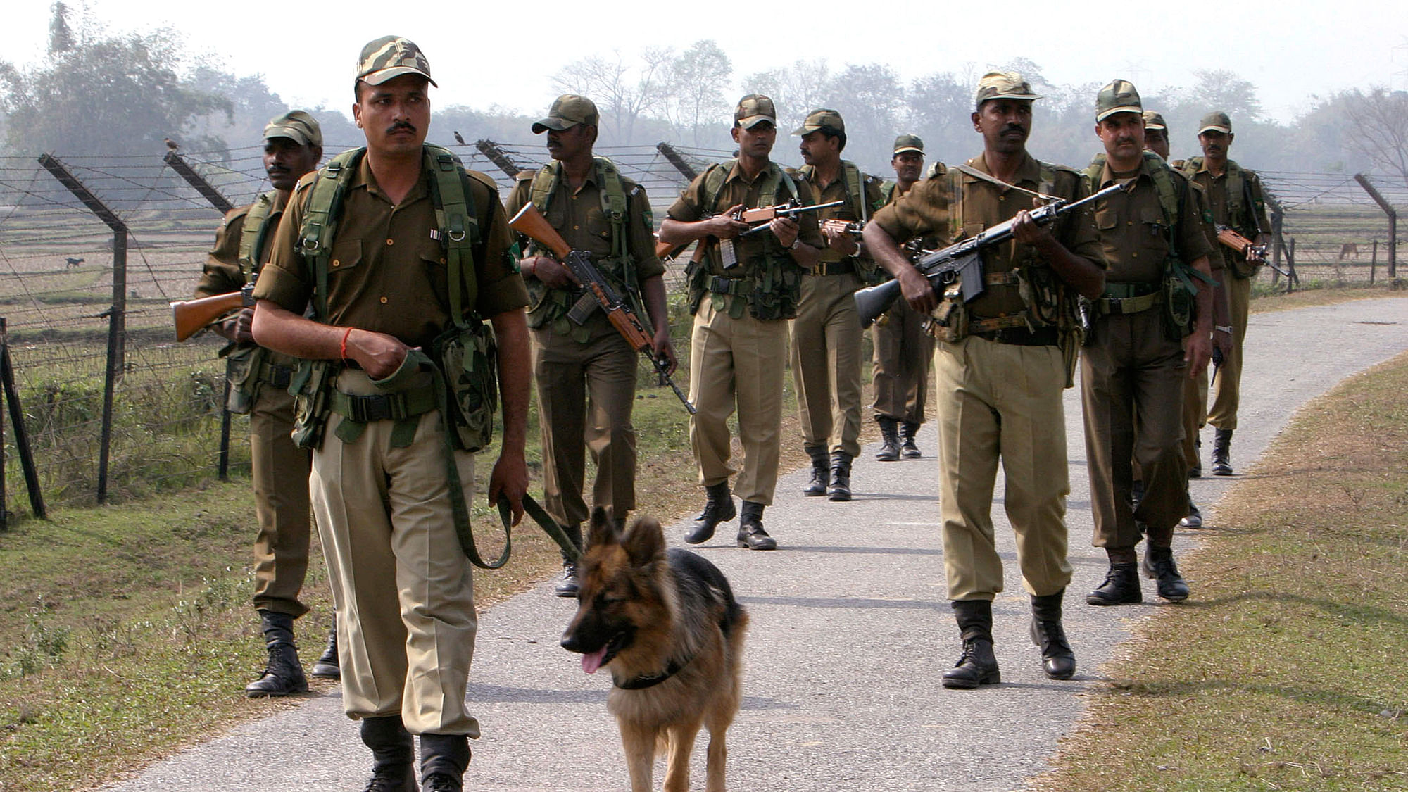 File photo of the Indian Border Security Force. (Photo: Reuters)