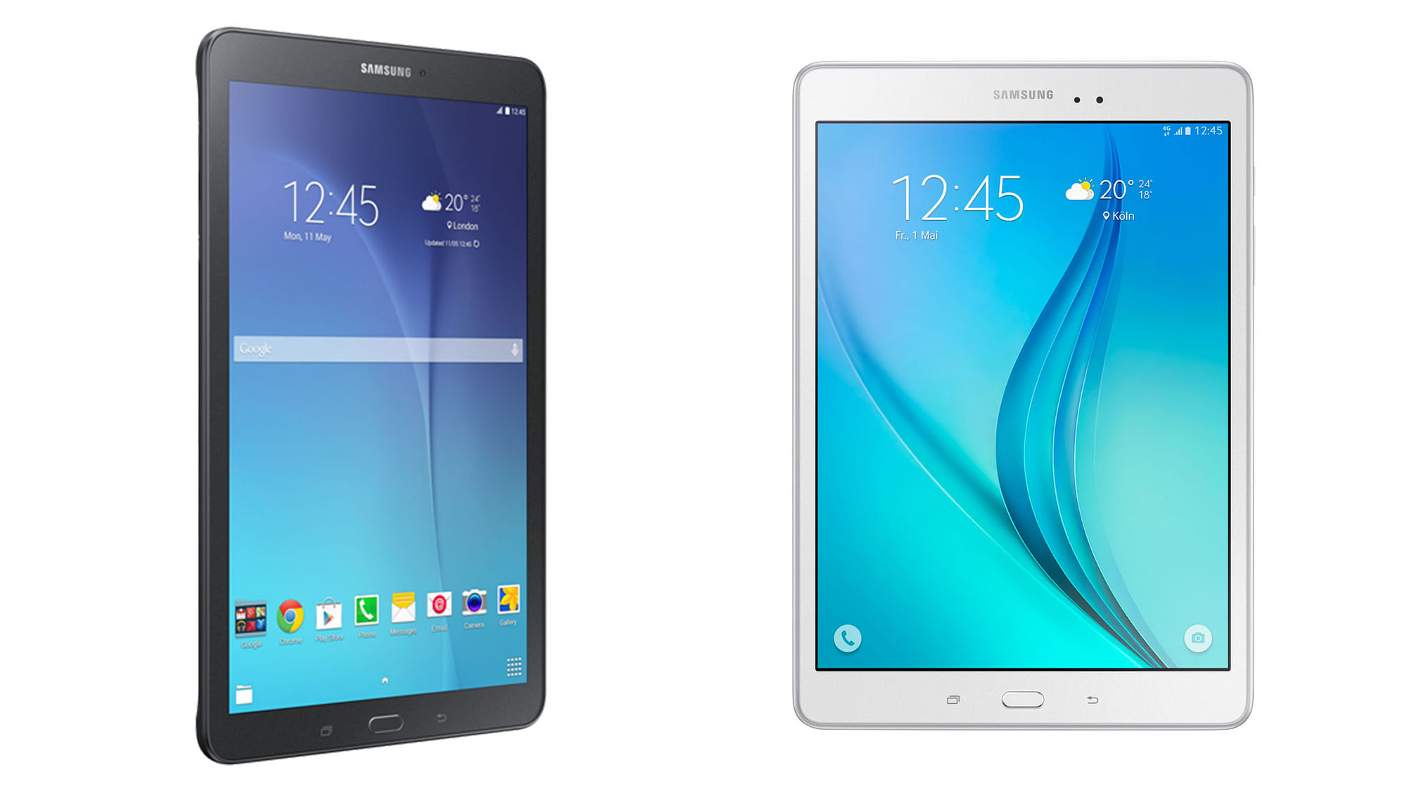 Samsung Galaxy Tab E&nbsp;(Left) and Samsung Galaxy Tab A. (Photo: Samsung)