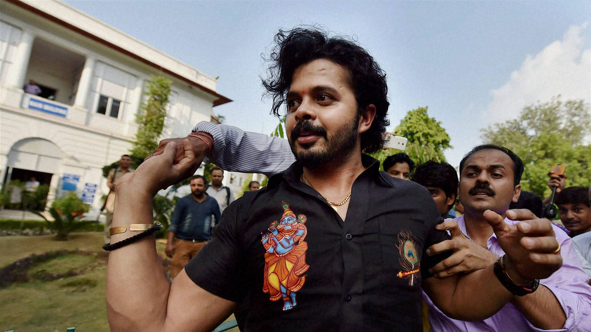 Sreesanth last played for India in 2011.