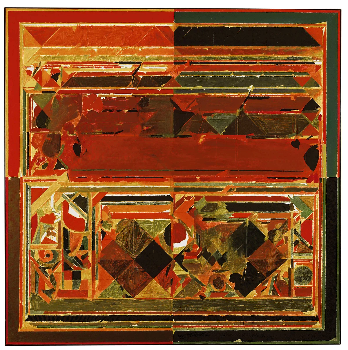 Raza’s most expensive work <i>Saurashtra</i>. (Photo courtesy: Sahar Zaman)