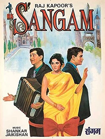 A poster of <i>Sangam.</i>