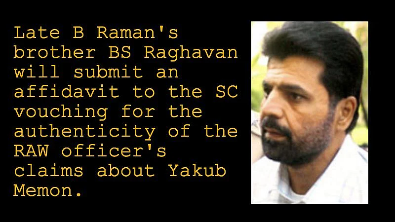 Exclusive: B Raman’s Emails On Yakub Memon’s Arrest May Offer Hope