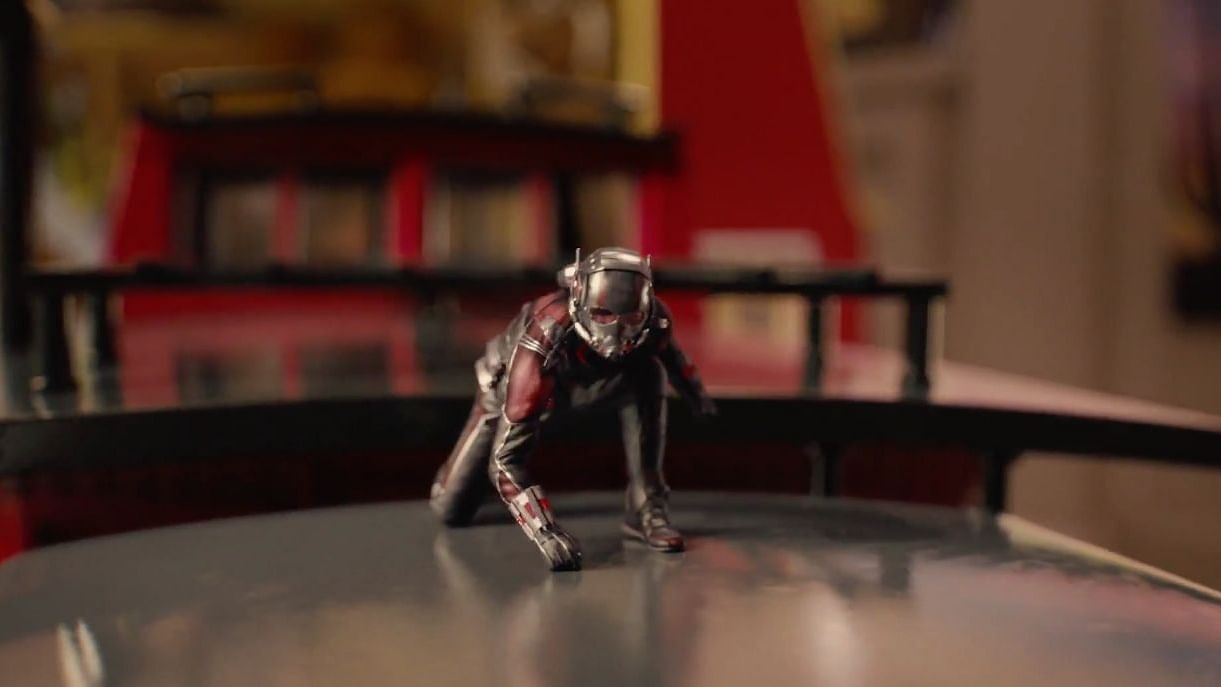 A scene from Marvel’s <i>Ant-Man</i>