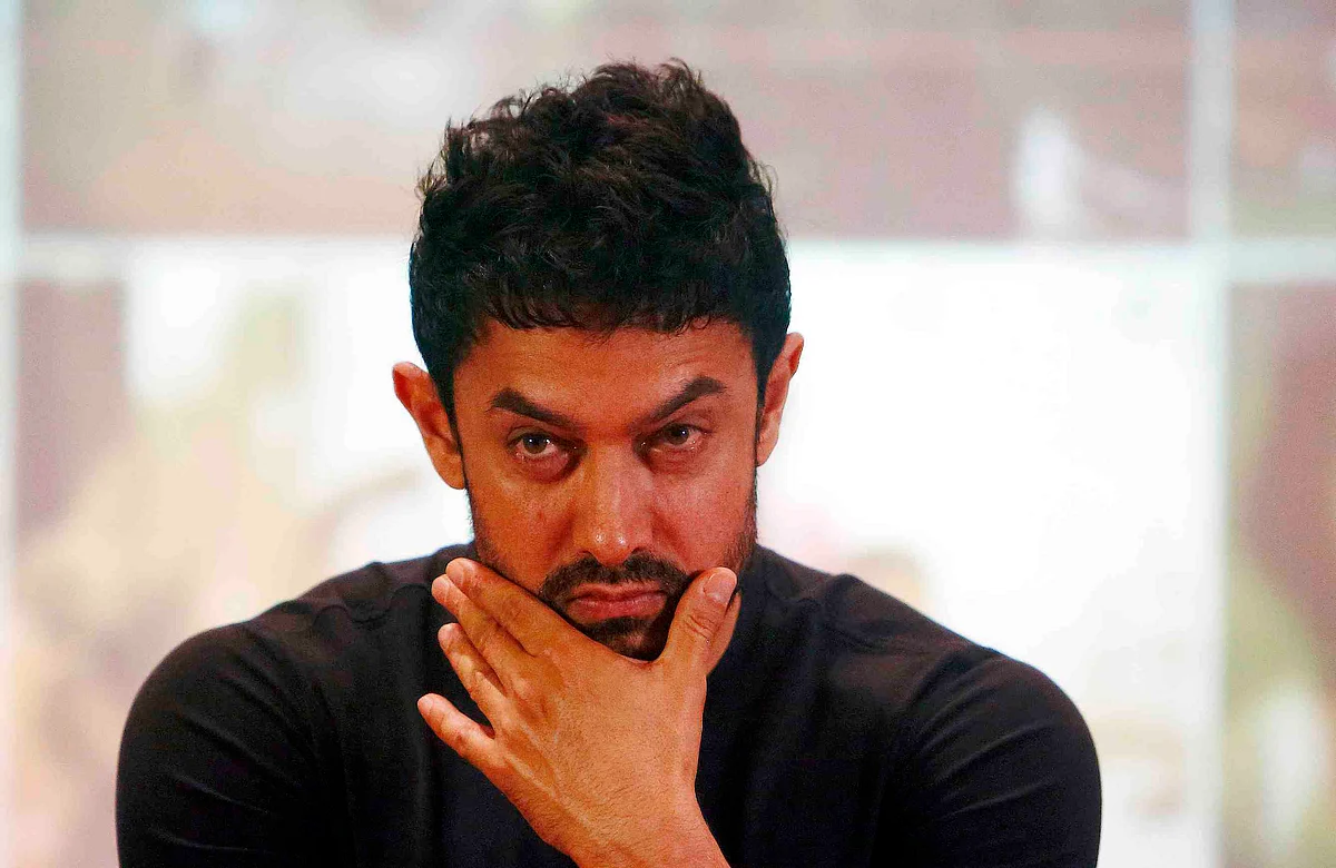 Aamir Khan at a news conference (Photo: Reuters)