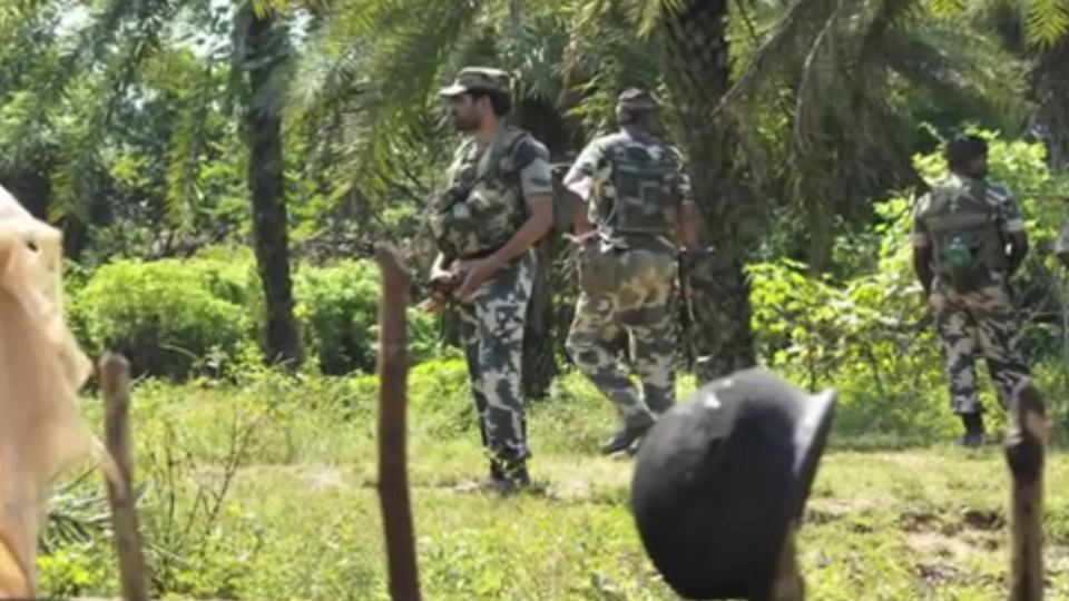 

CRPF manning a Naxal-affected area in Chhattisgarh. Image used for representation. (Photo Courtesy: YouTube screengrab)