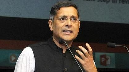 Arvind Subramanian, Chief Economic Advisor. (Photo: twitter/<a href="https://twitter.com/NitiCentral">@<b>NitiCentral</b></a>)