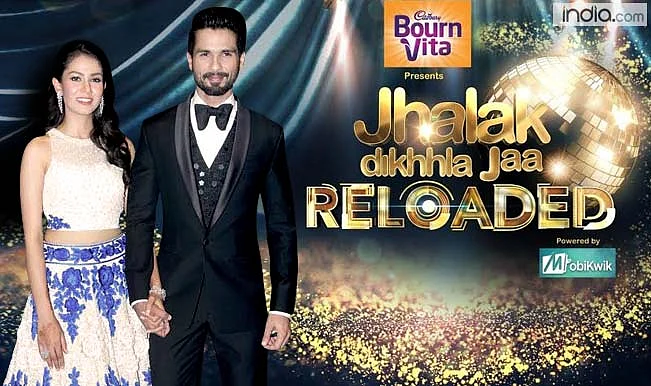 Shahid Kapoor and Mira Rajput to appear together on <i>Jhalak Dikhla Jaa Reloaded (Photo: <a href="http://www.india.com/showbiz/omg-shahid-kapoor-to-introduce-wife-mira-rajput-on-jhalak-dikhlaa-jaa-reloaded-484447/">India.com)</a></i>