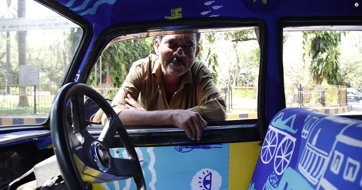 <p>Representation Image. Taxi designed by Tasneem Amiruddin. Titled ‘Jungle Book’. (<a href="http://www.taxifabric.org/tasneemamiruddin">Photo: taxifabric.org</a>)</p>
