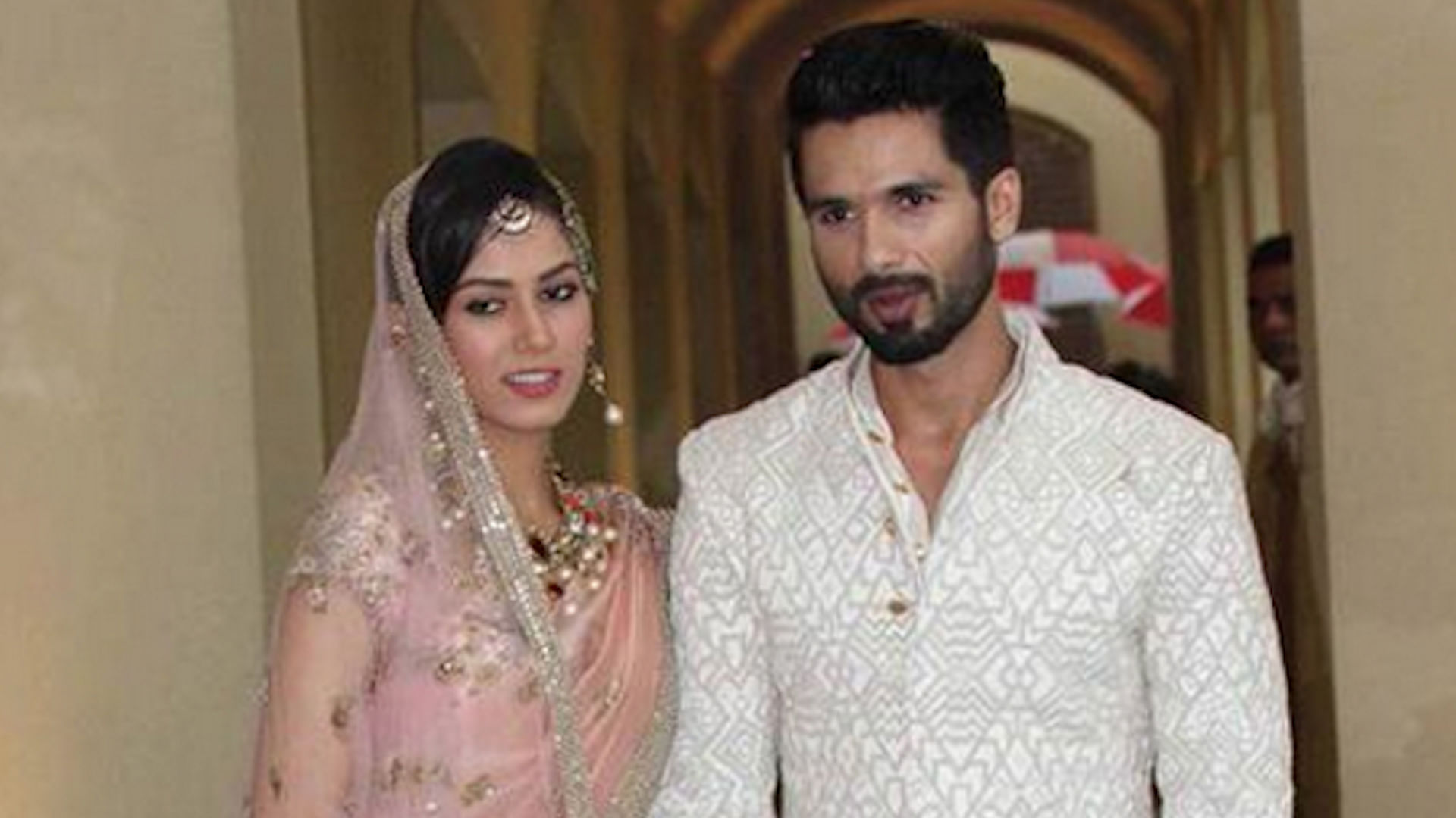 Just Married: Shahid Kapoor and Mira Kapoor 