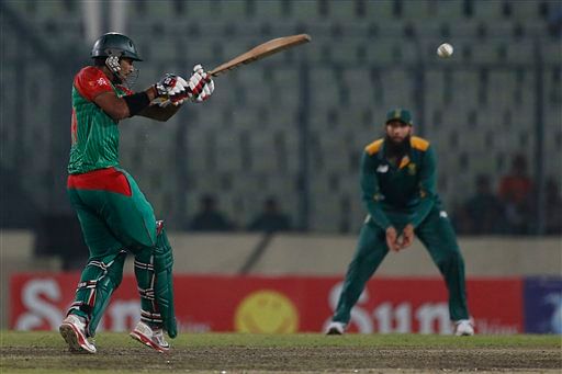 Bangladesh beat South Africa by nine wickets(D/L) in the third ODI to win the series 2-1.
