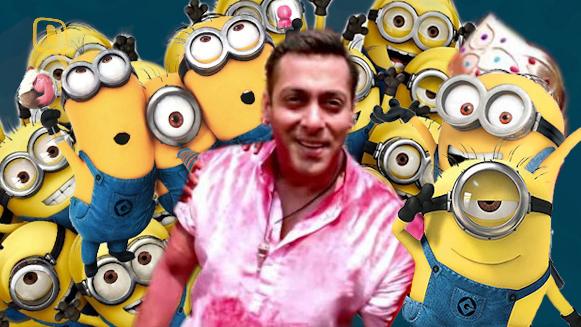 <i>Chal beta selfie le le re </i>with Minions&nbsp;