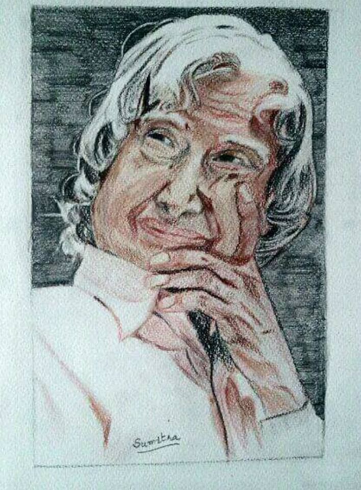 Here are some of the finest works done by India’s populace for their beloved former President APJ Abdul Kalam.