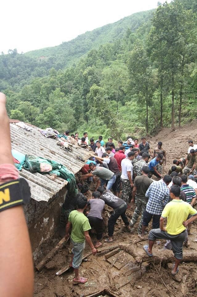 Overnight rain and massive landslides in the Darjeeling district have claimed over 38 lives so far.