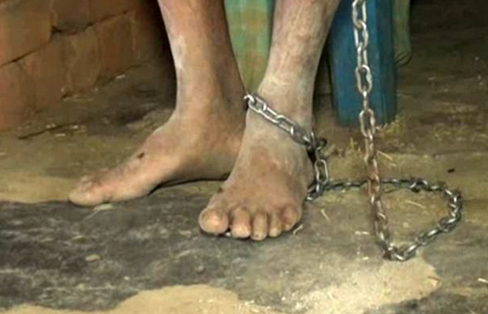 Patient or criminal? This picture speaks a thousand words on rights of the mentally ill in India
