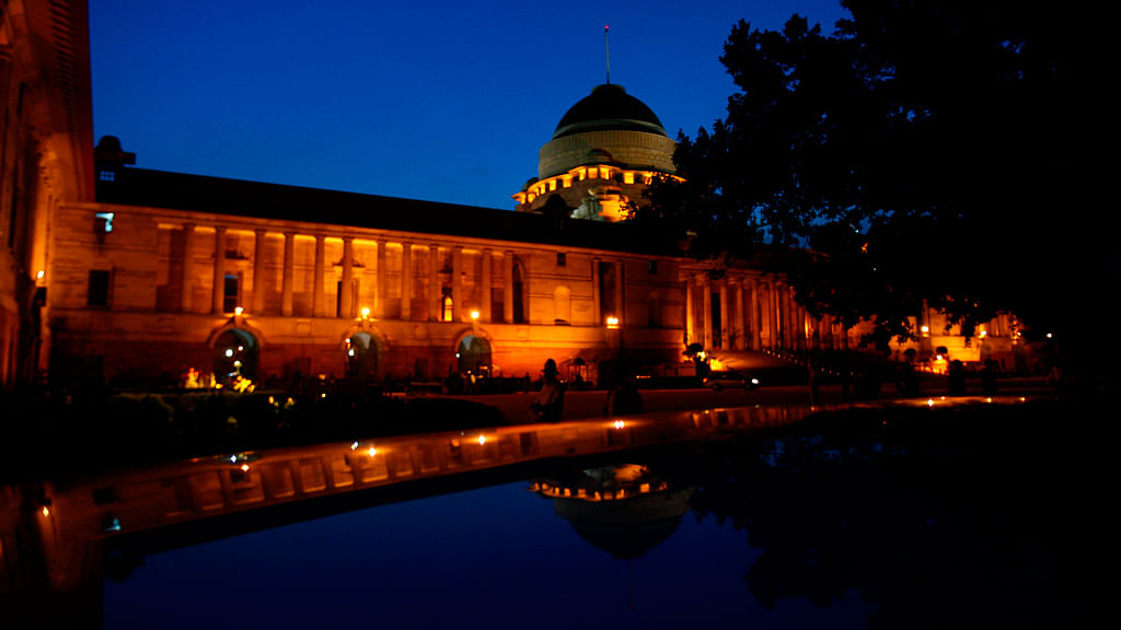 The presidential election is based on the 1971 census. File image of Rashtrapati Bhawan. (Photo: Reuters)