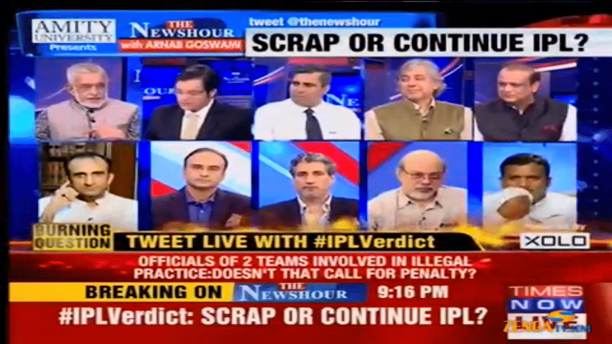 The IPL spot-fixing verdict has generated a lot of heat across prime time TV. Here’s a look at who said what.