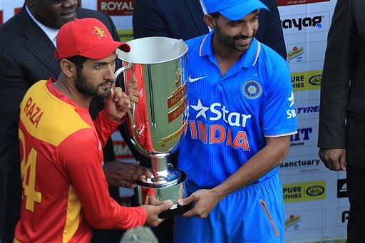 India lost to Zimbabwe by 10 runs in the second and final T20.