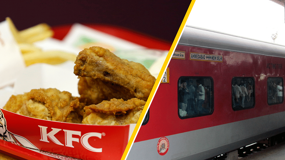 It’s Finger-Lickin’ Good! Now You Can Order KFC Meals in Trains 