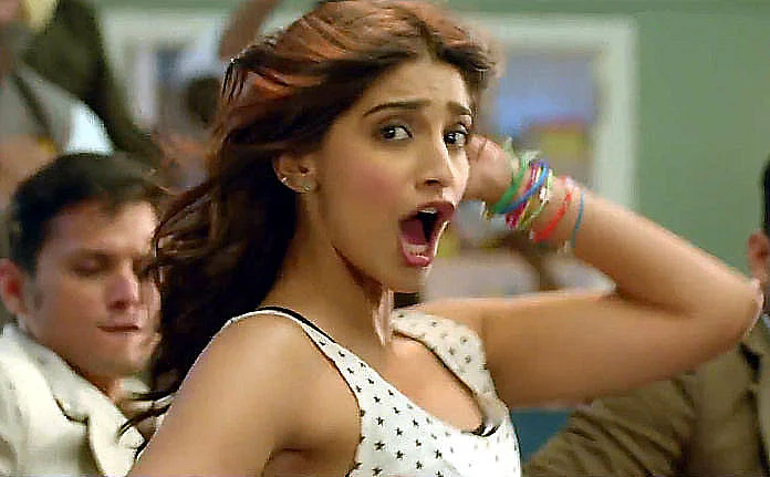 Sonam Kapoor in a scene from <i>Khoobsurat</i> (2014)
